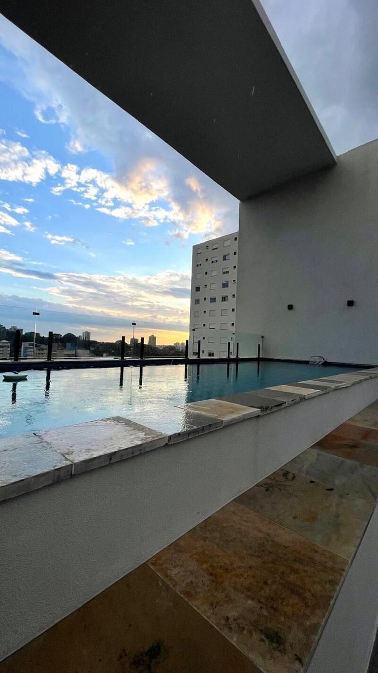 Apartamento com piscina proximo a USP E UFSCar