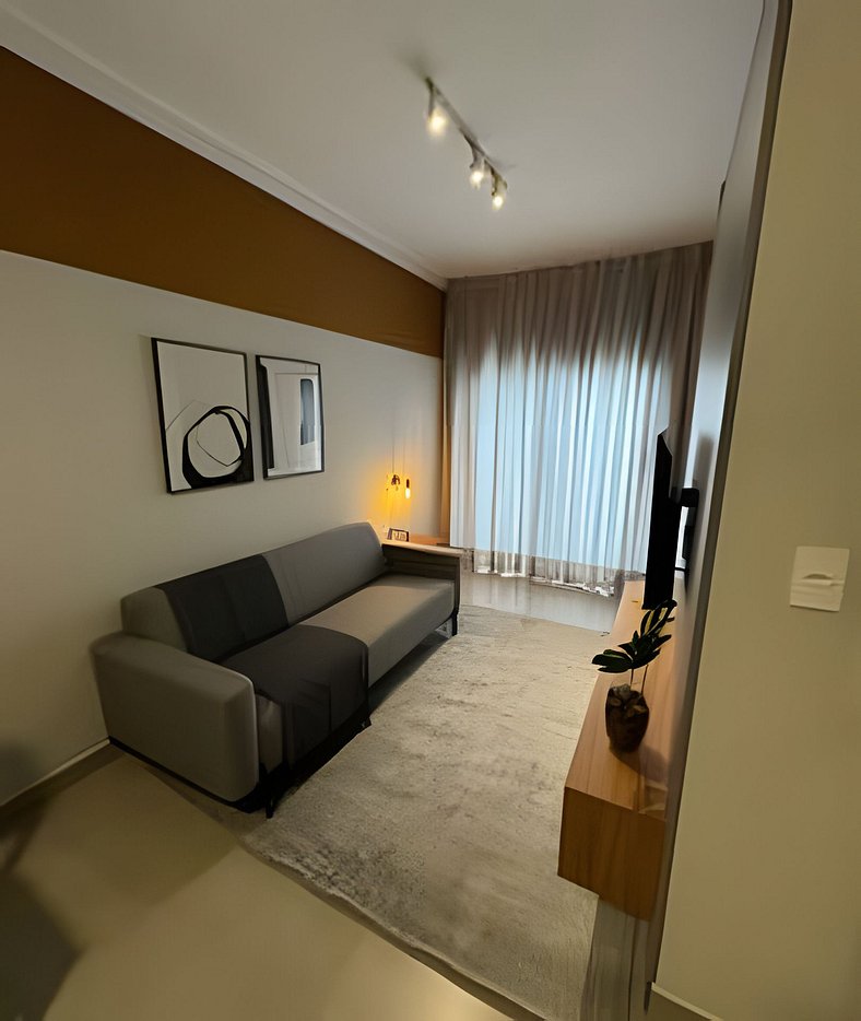 Apartamento estudio próximo ao FACEF