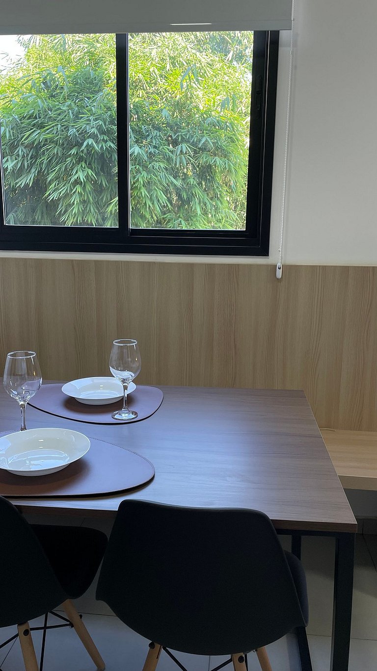 Apartment with Leisure and Security Next to USP and UFSCar