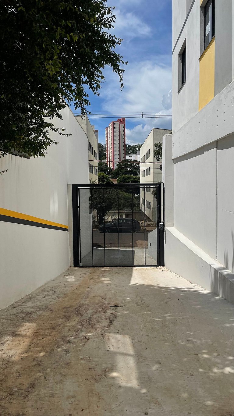 Apartment with Leisure and Security Next to USP and UFSCar